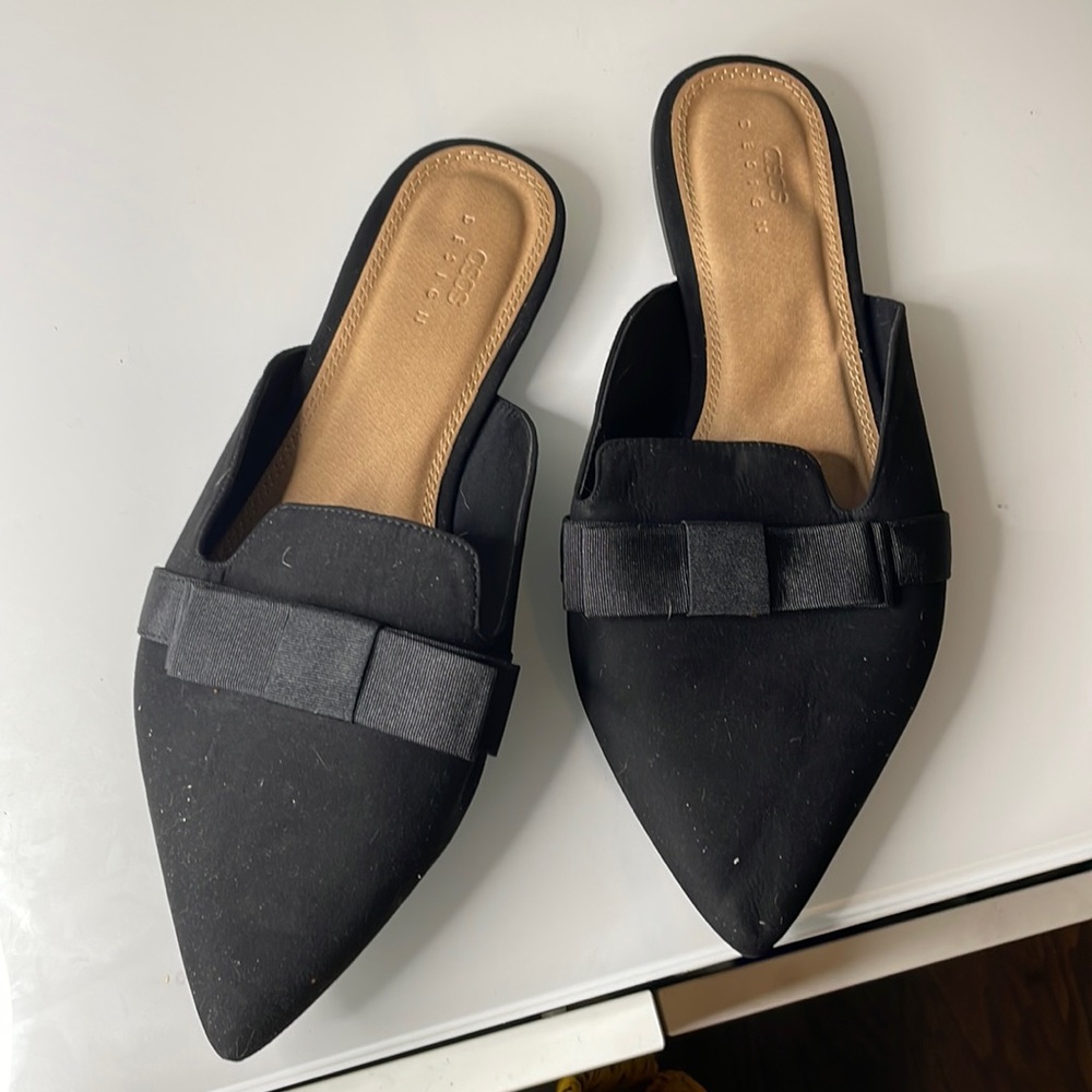 Black slides, asos BRAND NEW NEVER WORN
